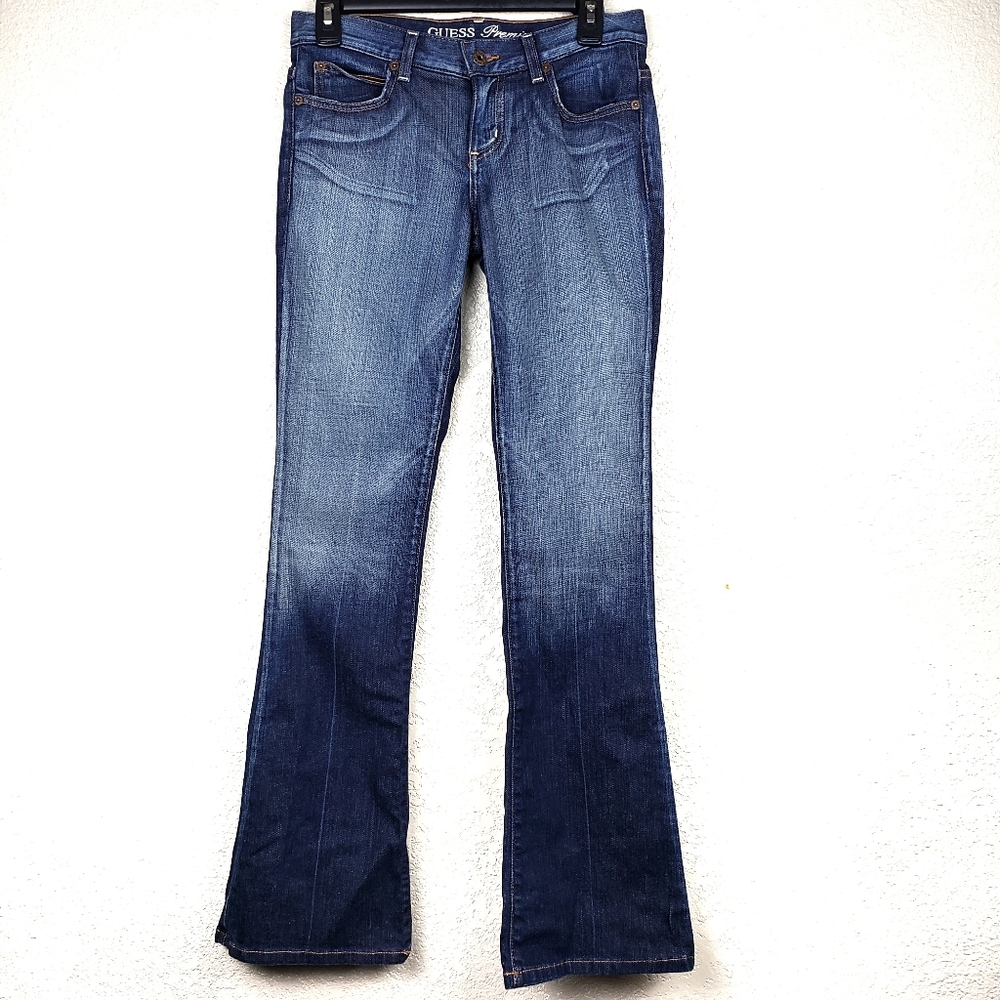 GUESS Premium sz 26 denim stretch dark wash jeans